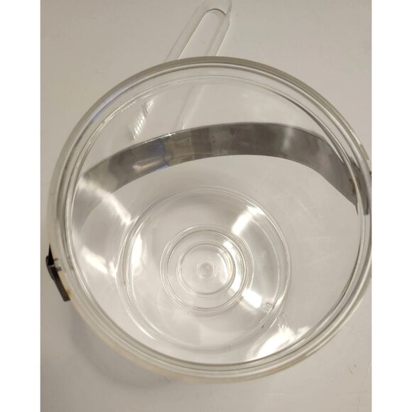 MCM Acrylic Ice Bucket With Lid & Handle By Prodyne Jubilee - Picture 3 of 6